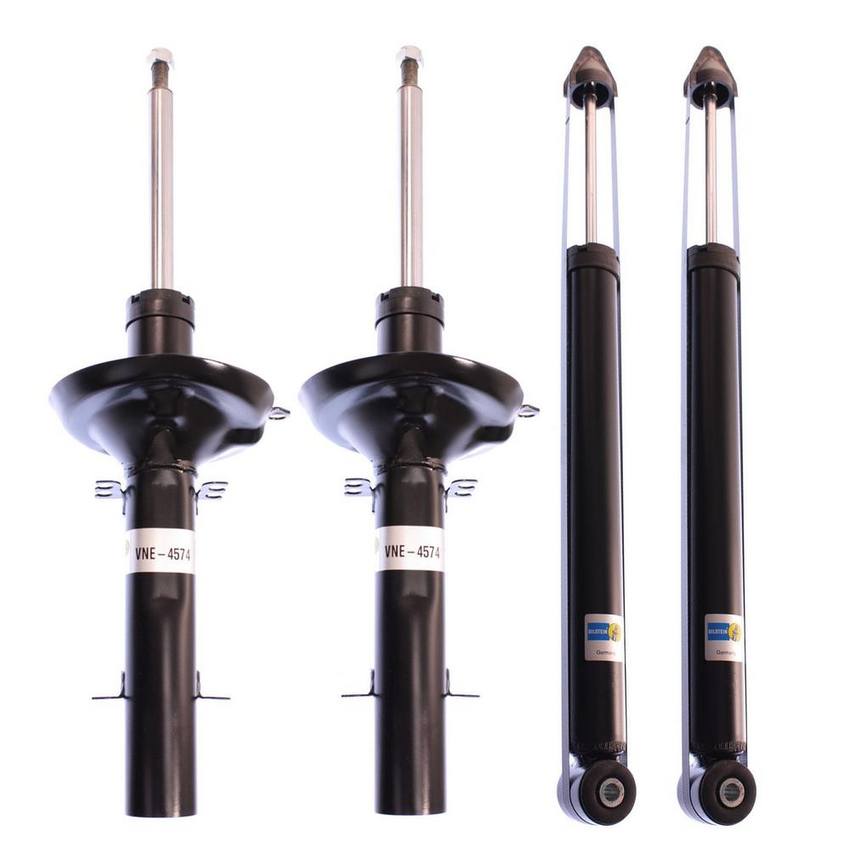 Vw Suspension Strut And Shock Absorber Assembly Kit Front And Rear Standard Suspension B4